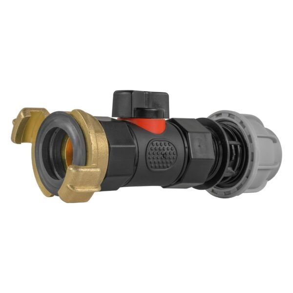 20mm mdpe straight with in-line bspf valve and geka type – heavy duty pipe & hose fitting uk mdpe fittings free shipping 3