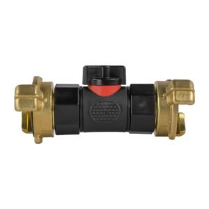 In-Line BSPF Valve with 2 x Geka Type Connectors Geka Fittings Free Shipping