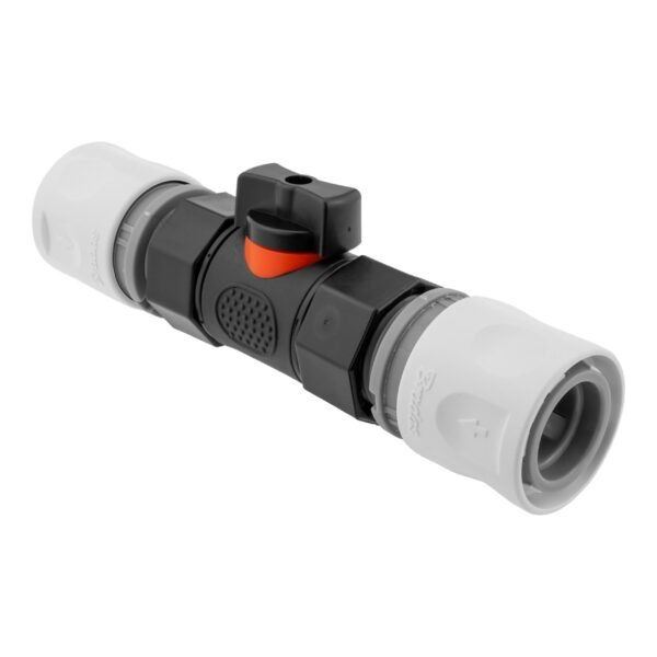 In-line bspf valve with 2 x hose connectors wl – water flow control valve uk brass connectors free shipping 2