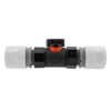 In-line bspf valve with 2 x hose connectors wl – water flow control valve uk brass connectors free shipping 1