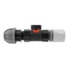 Hose Connector WL with In-Line BSPF Valve and 20mm MDPE