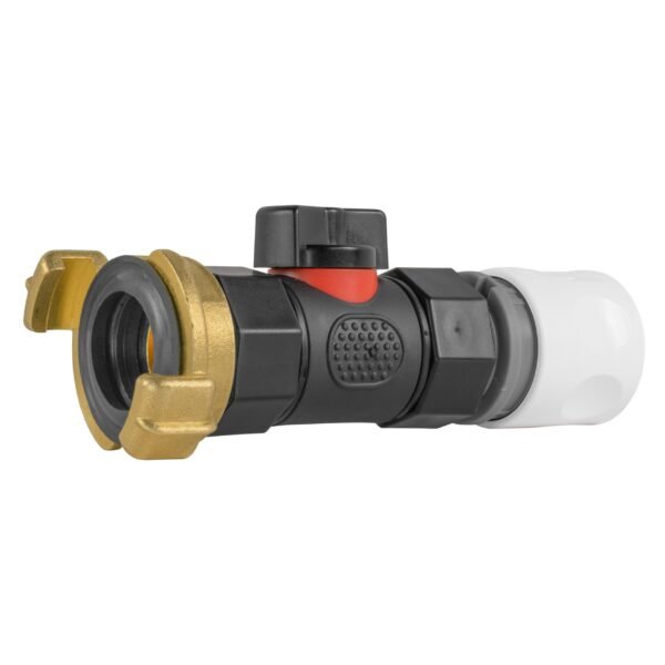 Hose connector wl with in-line bspf valve and geka type – heavy duty pipe & hose fitting uk geka fittings free shipping 9