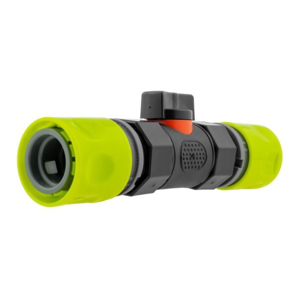 In-line bspf valve with 2 x hose connectors lime – water flow control valve uk full flow valves free shipping 3