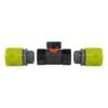 In-line bspf valve with 2 x hose connectors lime – water flow control valve uk full flow valves free shipping 4