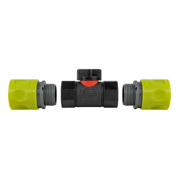 In-line bspf valve with 2 x hose connectors lime – water flow control valve uk full flow valves free shipping 4