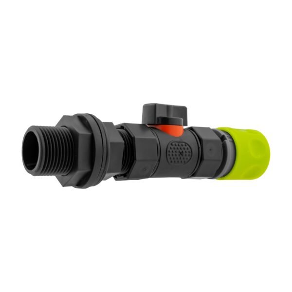 Hose Connector Lime with In-Line BSPF Valve and Water Butt New Arrivals Free Shipping 9
