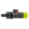 Hose connector lime with in-line bspf valve and 16mm barbed – barbed hose pipe connector uk brass connectors free shipping 3