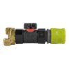 Hose connector lime with in-line bspf valve and geka type – heavy duty pipe & hose fitting uk geka fittings free shipping 39