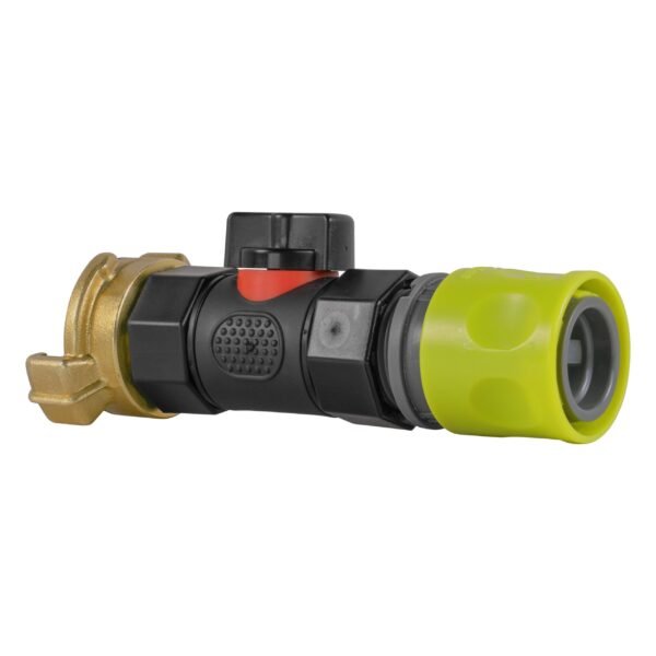 Hose connector lime with in-line bspf valve and geka type – heavy duty pipe & hose fitting uk geka fittings free shipping 7