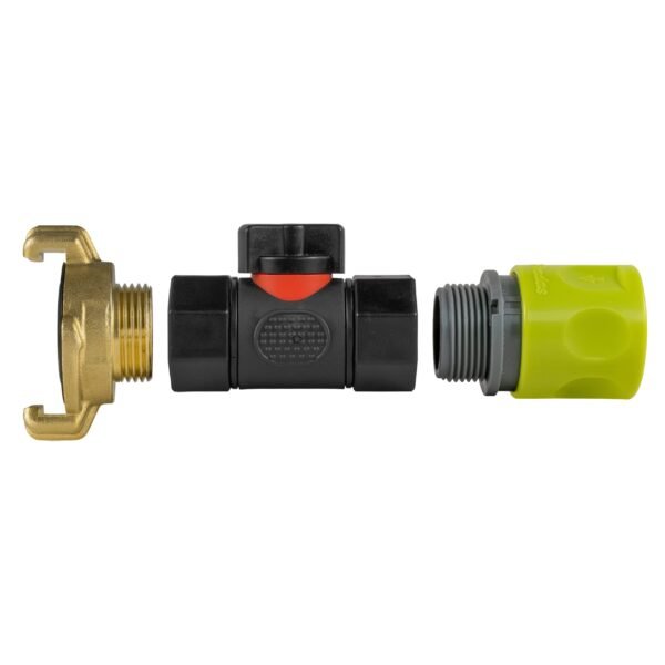 Hose connector lime with in-line bspf valve and geka type – heavy duty pipe & hose fitting uk geka fittings free shipping 11