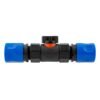 In-line bspf valve with 2 x hose connectors blue – water flow control valve uk full flow valves free shipping 1
