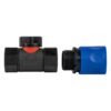 Hose connector blue with in-line bspf threaded valve – water flow control valve uk brass connectors free shipping 33
