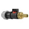 20mm mdpe straight with in-line bspm valve and 13mm brass – heavy duty pipe & hose fitting uk mdpe fittings free shipping 2