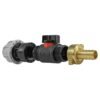 20mm mdpe straight with in-line bspm valve and 13mm brass – heavy duty pipe & hose fitting uk mdpe fittings free shipping 5