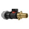 20mm mdpe straight with in-line bspm valve and 19mm brass – heavy duty pipe & hose fitting uk mdpe fittings free shipping 33