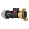 20mm mdpe straight with in-line bspm valve and geka type – heavy duty pipe & hose fitting uk full flow valves free shipping 27