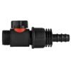 16mm barbed straight with in-line bspm threaded valve – barbed hose pipe connector uk full flow valves free shipping 19