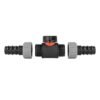 In-line bspm valve with 2 x 20mm barbed straight connectors – barbed hose pipe connector uk full flow valves free shipping 4