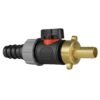 20mm barbed straight with in-line bspm valve and 13mm brass – barbed hose pipe connector uk full flow valves free shipping 29