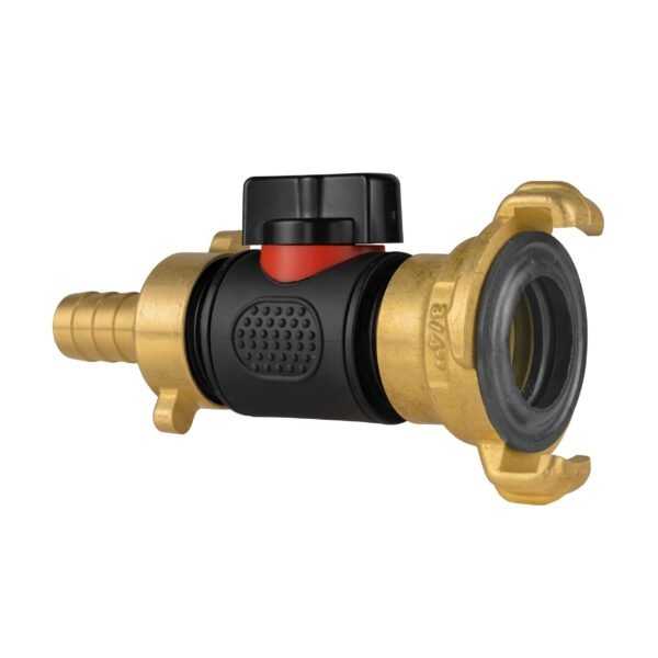 13mm brass barb with in-line bspm valve and geka type – heavy duty pipe & hose fitting uk geka fittings free shipping 5