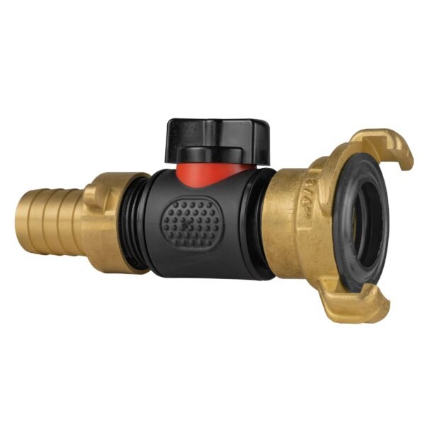 19mm brass barb with in-line bspm valve and geka type – heavy duty pipe & hose fitting uk geka fittings free shipping 7