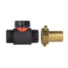 19mm brass barb with in-line bspm threaded valve – barbed hose pipe connector uk brass connectors free shipping 29