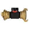 In-line bspm valve with 2 x geka type connectors – heavy duty pipe & hose fitting uk geka fittings free shipping 23