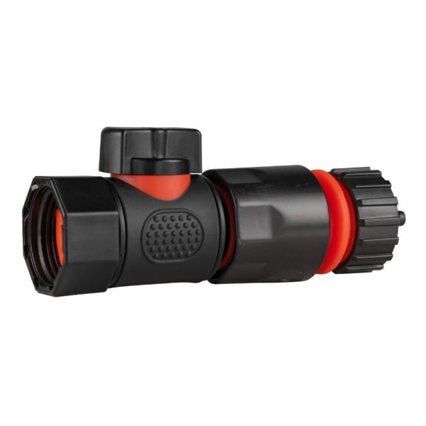 3/4" BSPF Thread Quick Connect Valve with Hose Connector 4mm