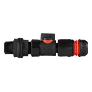 Water Butt Connector 3/4" BSP with BSPF-Quick Connect Valve