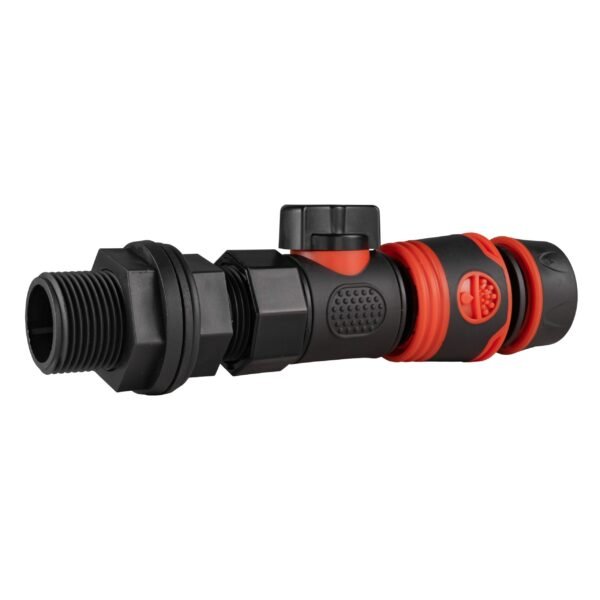 Water butt connector 3/4″ bsp with bspf-quick connect valve water butt fittings free shipping 3