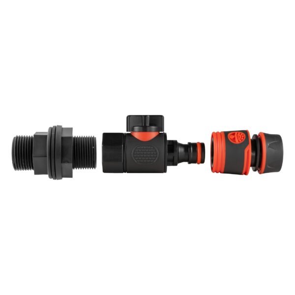Water butt connector 3/4″ bsp with bspf-quick connect valve water butt fittings free shipping 4