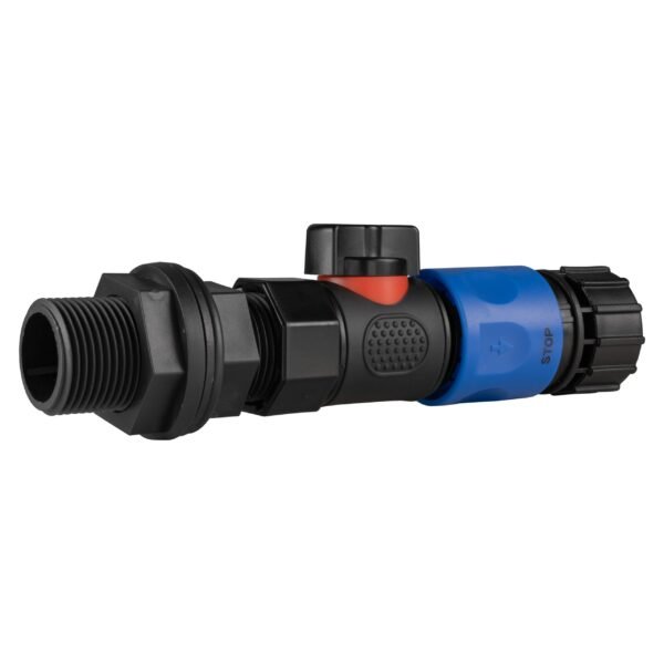 Water butt connector 3/4 inch bsp with bspf threaded hose connector – heavy duty pipe & hose fitting uk water butt fittings free shipping 2