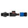 Water butt connector 3/4 inch bsp with bspf threaded hose connector – heavy duty pipe & hose fitting uk water butt fittings free shipping 4