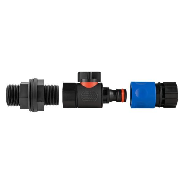 Water butt connector 3/4 inch bsp with bspf threaded hose connector – heavy duty pipe & hose fitting uk water butt fittings free shipping 4