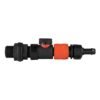 Water butt connector 3/4 inch bsp with bspf-quick connect valve and 16mm barb hose connector – heavy duty pipe & hose fitting uk water butt fittings free shipping 1