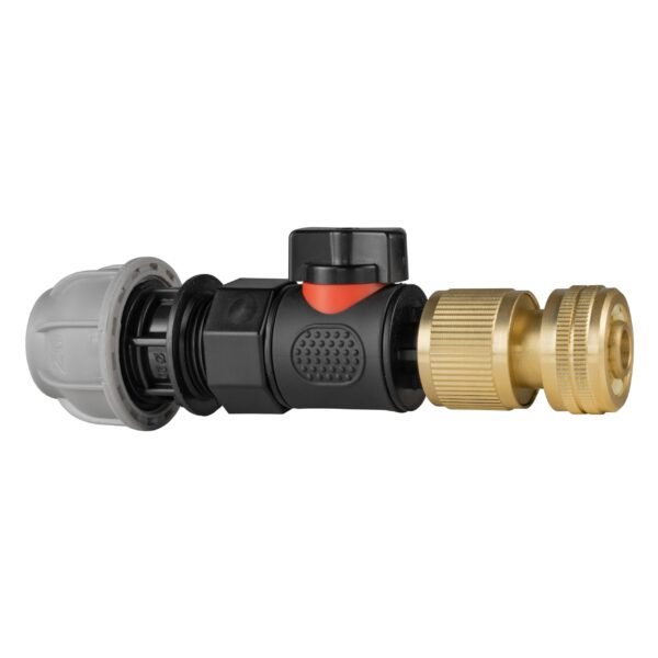 20mm mdpe straight with bspf-quick connect valve & hose – heavy duty pipe & hose fitting uk mdpe fittings free shipping 7