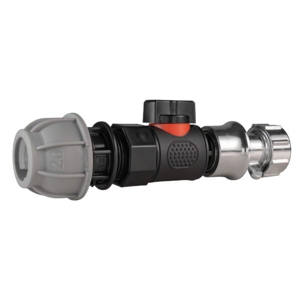 20mm mdpe straight with bspf-quick connect valve & hose – heavy duty pipe & hose fitting uk mdpe fittings free shipping 2