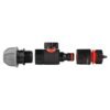 20mm mdpe straight with bspf-quick connect valve & hose – heavy duty pipe & hose fitting uk