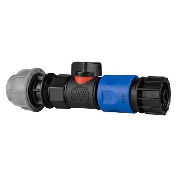 20mm mdpe straight with bspf-quick connect valve & hose – heavy duty pipe & hose fitting uk mdpe fittings free shipping 7