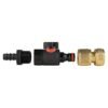 16mm barbed straight with bspf-quick connect valve & hose – barbed hose pipe connector uk mdpe fittings free shipping 39