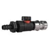 16mm barbed straight with bspf-quick connect valve & hose full flow valves free shipping 2
