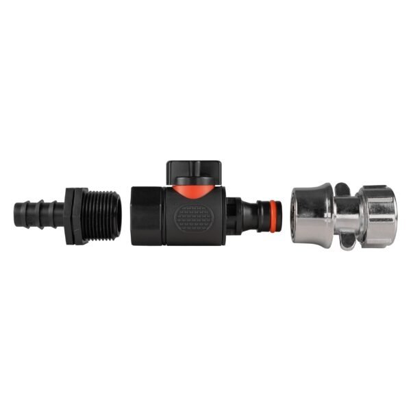 16mm barbed straight with bspf-quick connect valve & hose full flow valves free shipping 4