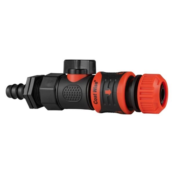 16mm Barbed Straight with BSPF-Quick Connect Valve & Hose Full Flow Valves Free Shipping 9