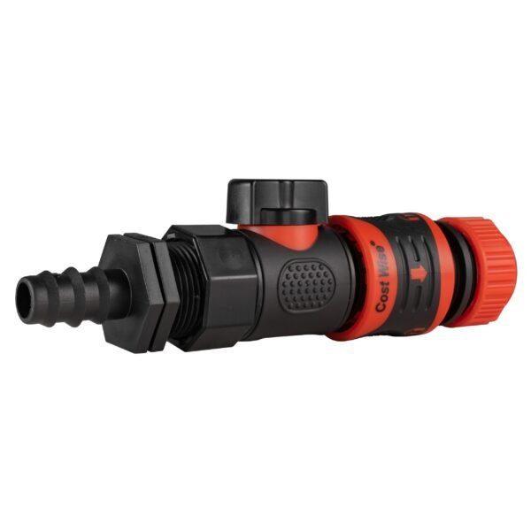 16mm Barbed Straight with BSPF-Quick Connect Valve & Hose Full Flow Valves Free Shipping 11