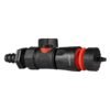16mm barbed straight with bspf-quick connect valve & hose – barbed hose pipe connector uk full flow valves free shipping 43