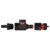 16mm barbed straight with bspf-quick connect valve & hose – barbed hose pipe connector uk full flow valves free shipping 45