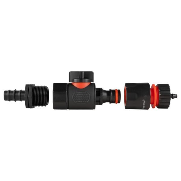 16mm barbed straight with bspf-quick connect valve & hose – barbed hose pipe connector uk full flow valves free shipping 11
