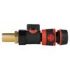 19mm brass barb with bspf-quick connect valve & hose – barbed hose pipe connector uk brass connectors free shipping 43
