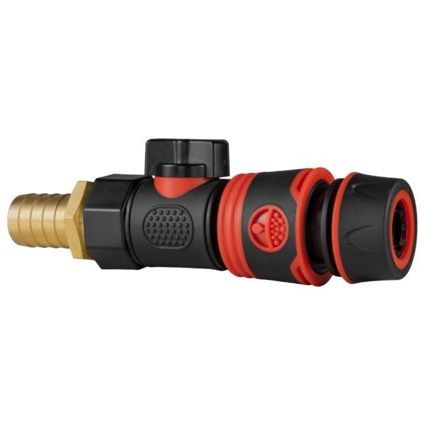 19mm brass barb with bspf-quick connect valve & hose – barbed hose pipe connector uk brass connectors free shipping 7