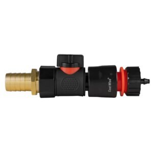 19mm Brass Barb with BSPF-Quick Connect Valve & Hose